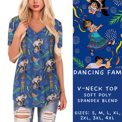 Batch #239 - Magical Faves 9 - Closes 11/18 - ETA early/mid Jan - Dancing Fam V-Neck Tee