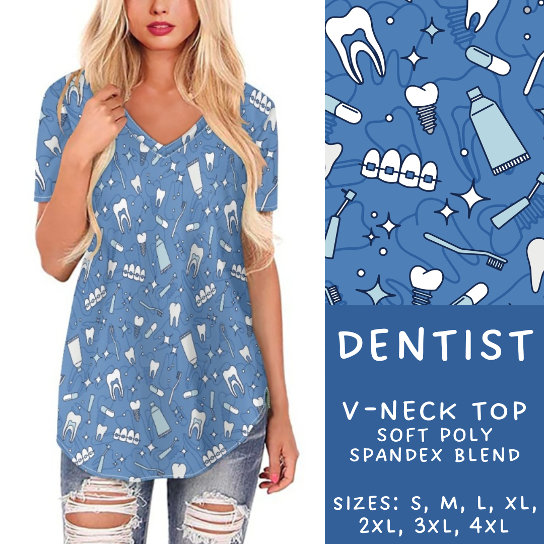 Batch #248 - Careers Collection - Closes 12/4 - ETA late Jan - Dentist V-Neck Tee