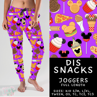 Batch #462 - Fun Run 17 - Closes 12/10 - ETA late Jan - Dis Snacks Joggers