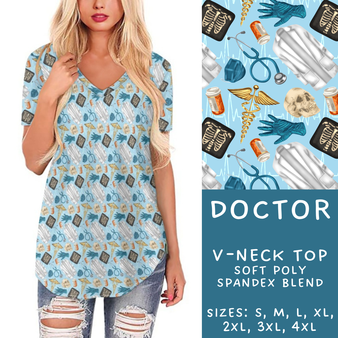 Batch #248 - Careers Collection - Closes 12/4 - ETA late Jan - Doctor V-Neck Tee