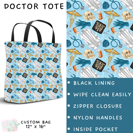 Batch #248 - Careers Collection - Closes 12/4 - ETA late Jan - Doctor Tote