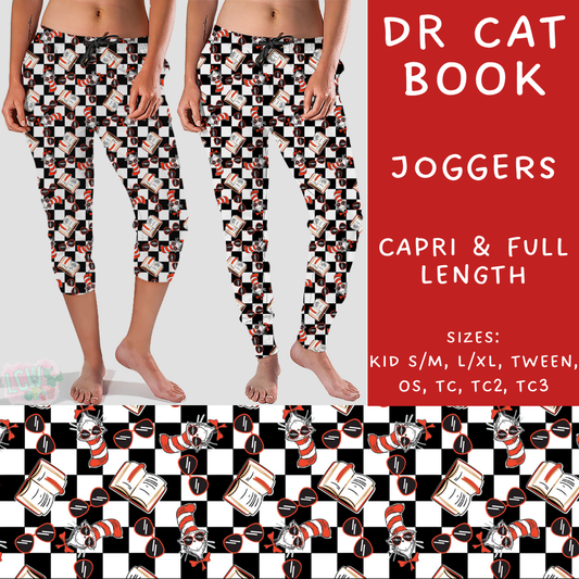 Batch #272 - Storybook Collection - Closes 1/17 - ETA late March - Dr Cat Book Full and Capri Length Joggers