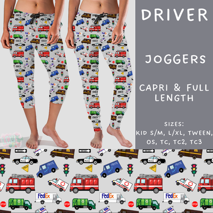 Batch #248 - Careers Collection - Closes 12/4 - ETA late Jan - Driver Full and Capri Length Joggers