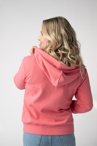 IN STOCK Fullzip Hoodie - Sunkissed Coral