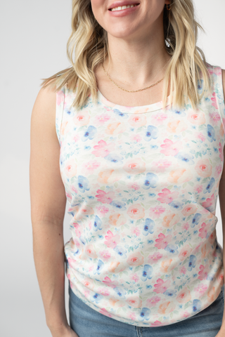 IN STOCK Ava Tank - Petal Gardens