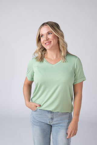 IN STOCK Sophie Top - Seafoam Green FINAL SALE