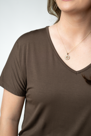 IN STOCK Chloe Cozy Top - Brown