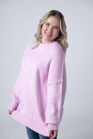 IN STOCK Aurora Cozy Sweater - Lilac