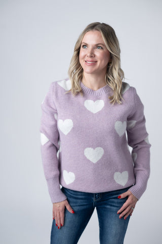 IN STOCK Endless Love Sweater - Lavender