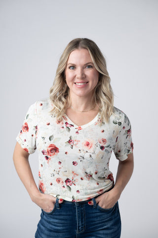 IN STOCK Sophie Tee - Pink Bloom