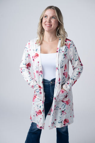 IN STOCK Classic Cardigan - Pink Bloom