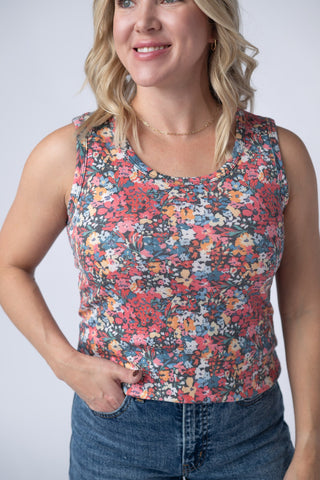 IN STOCK Ava Tank - Bright Floral