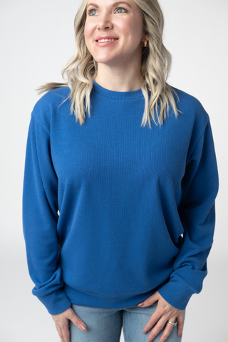 IN STOCK America Pullover - Blue FINAL SALE