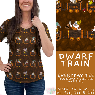 Batch #472 - Magical Faves 16 - Closes 1/5 - ETA late Feb - Dwarf Train Everyday Tee