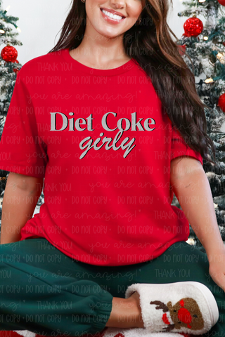 Diet Coke Girly Tee or Sweatshirt