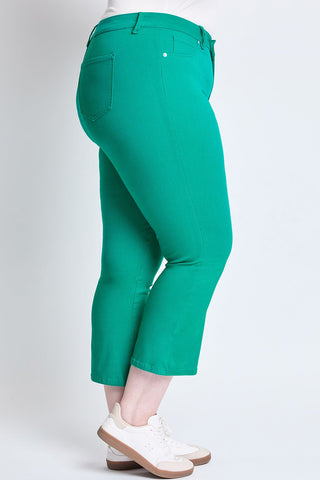 Women's Plus Hyperstretch Cropped Kick Flare Pants