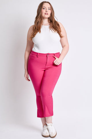 Women's Plus Hyperstretch Cropped Kick Flare Pants