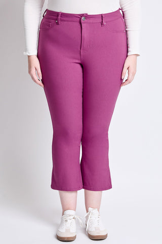Women's Plus Hyperstretch Cropped Kick Flare Pants