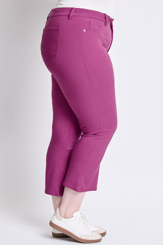 Women's Plus Hyperstretch Cropped Kick Flare Pants