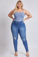 M Medium Blue Rips