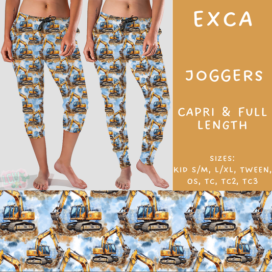 Batch #248 - Careers Collection - Closes 12/4 - ETA late Jan - Exca Full and Capri Length Joggers