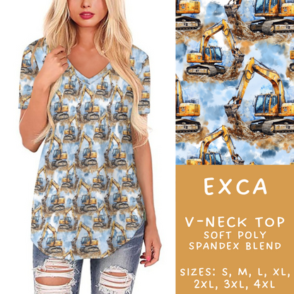 Batch #248 - Careers Collection - Closes 12/4 - ETA late Jan - Exca V-Neck Tee