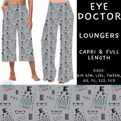 Batch #248 - Careers Collection - Closes 12/4 - ETA late Jan - Eye Doctor Capri and Full Length Loungers