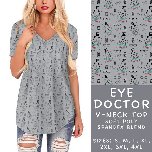 Batch #248 - Careers Collection - Closes 12/4 - ETA late Jan - Eye Doctor V-Neck Tee