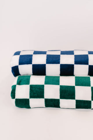 Emerald City Checkered Blanket