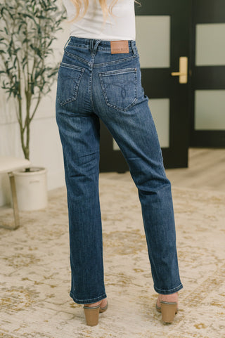 Emmy High Waist Bootcut Jean with Welt Pockets