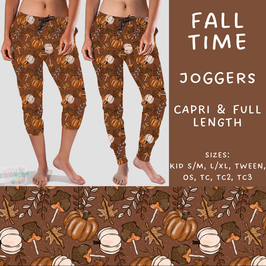 PREORDER Batch #207 - Fall Fun - Closes 9/27 - ETA mid Nov - Fall Time Full and Capri Length Joggers