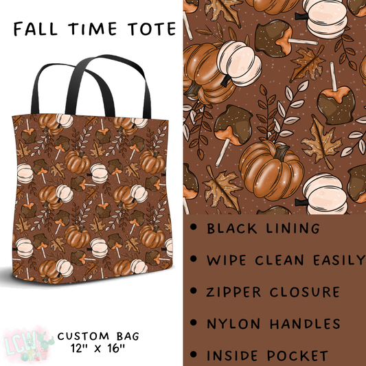 PREORDER Batch #207 - Fall Fun - Closes 9/27 - ETA mid Nov - Fall Time Tote