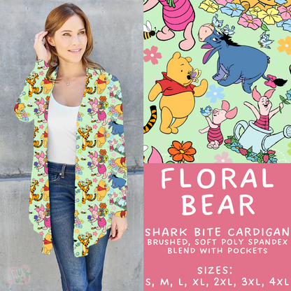 Batch #273 - Magical Faves 10 - Closes 1/20 - ETA late March - Floral Bear Cardigan