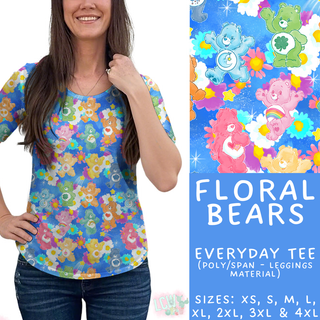 Batch #461 - October Request Run - Closes 12/9 - ETA late Jan - Floral Bears Everyday Tee