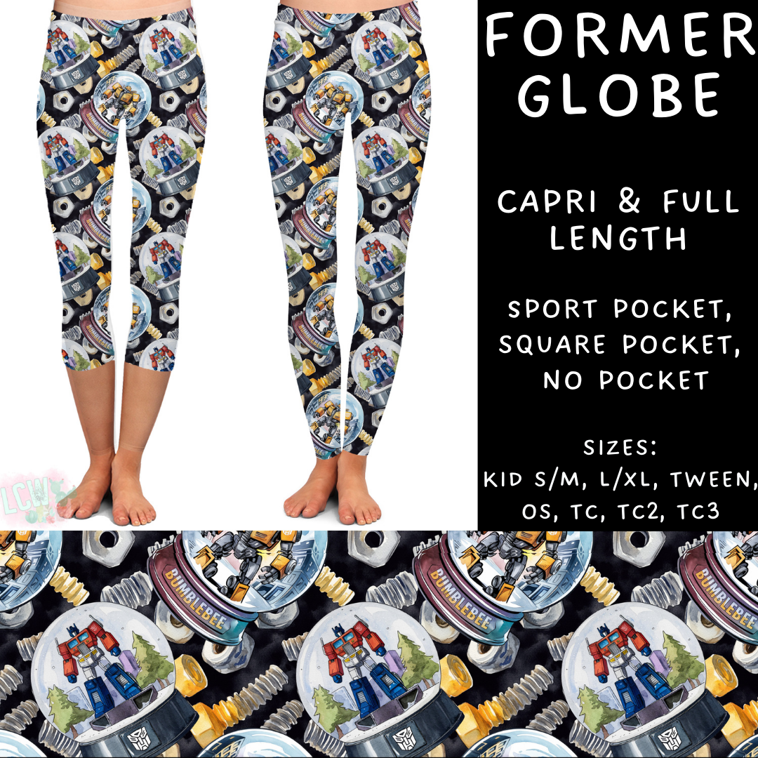 Batch #278 - Cool Characters 7 - Closes 1/29 - ETA early April - Former Globe Full and Capri Length Leggings