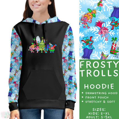 PREORDER Batch #219 - Christmas Characters - Closes 10/21 - ETA late Nov - Frosty Trolls Hoodie