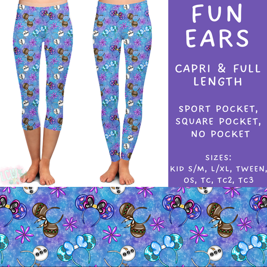 Batch #239 - Magical Faves 9 - Closes 11/18 - ETA early/mid Jan - Fun Ears Full and Capri Length Leggings