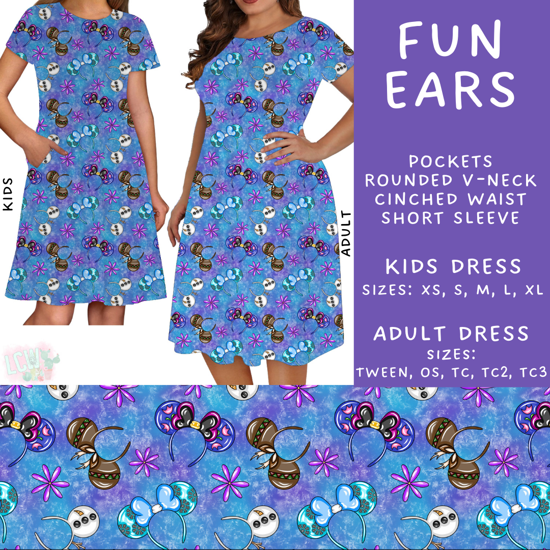 Batch #239 - Magical Faves 9 - Closes 11/18 - ETA early/mid Jan - Fun Ears Adult & Kids Dresses