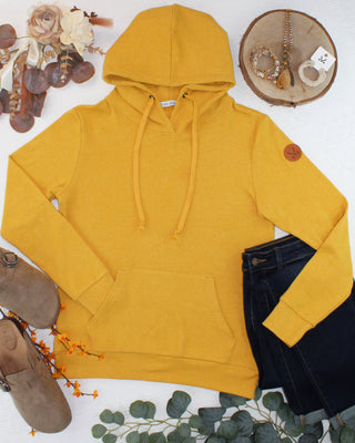 IN STOCK Hailey Hoodie - Mustard