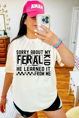 Feral Kid Tee or Sweatshirt