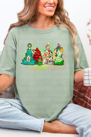 Festive Cat Squad Tee