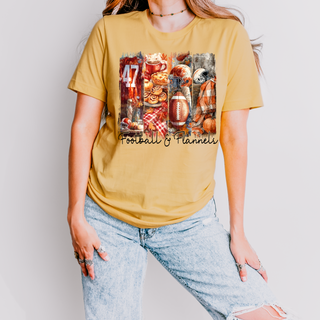 Football & Flannel Season Tee