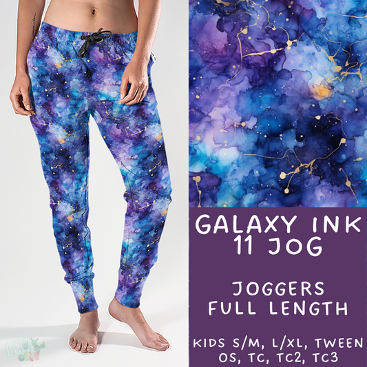 Batch #271 - Galaxy Ink Collection - Closes 1/16 - ETA mid/late March - Galaxy Ink 11 Joggers