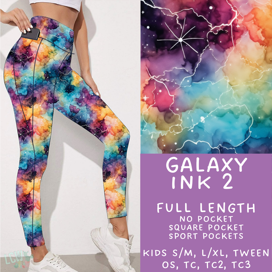 Batch #271 - Galaxy Ink Collection - Closes 1/16 - ETA mid/late March - Galaxy Ink 2 Leggings