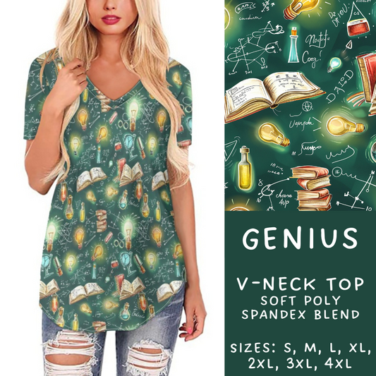 Batch #248 - Careers Collection - Closes 12/4 - ETA late Jan - Genius V-Neck Tee