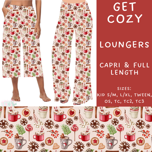 PREORDER  Batch #217 - Christmas Spirit - Closes 10/16 - ETA late Nov - Get Cozy Capri and Full Length Loungers