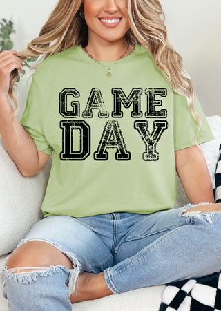Game Day Black Tee