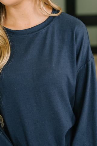 Genuine Interest Long Sleeve Top