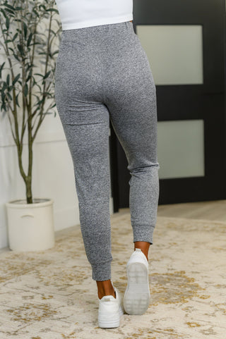 Giving the Run Around Joggers in Gray