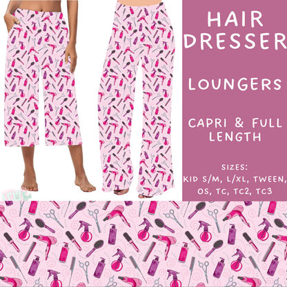 Batch #248 - Careers Collection - Closes 12/4 - ETA late Jan - Hair Dresser Capri and Full Length Loungers